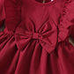 Baby girl Autumn Dress Ruffled Edges
