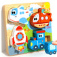 Montessori Toy Wooden Building