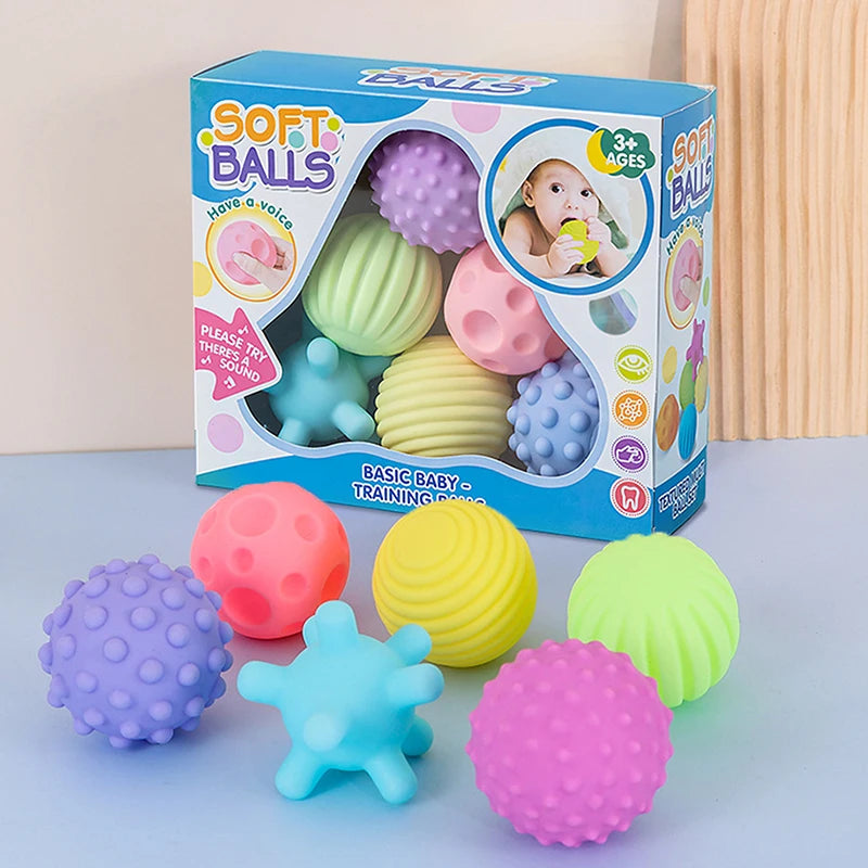 6Pcs Baby Toys Balls