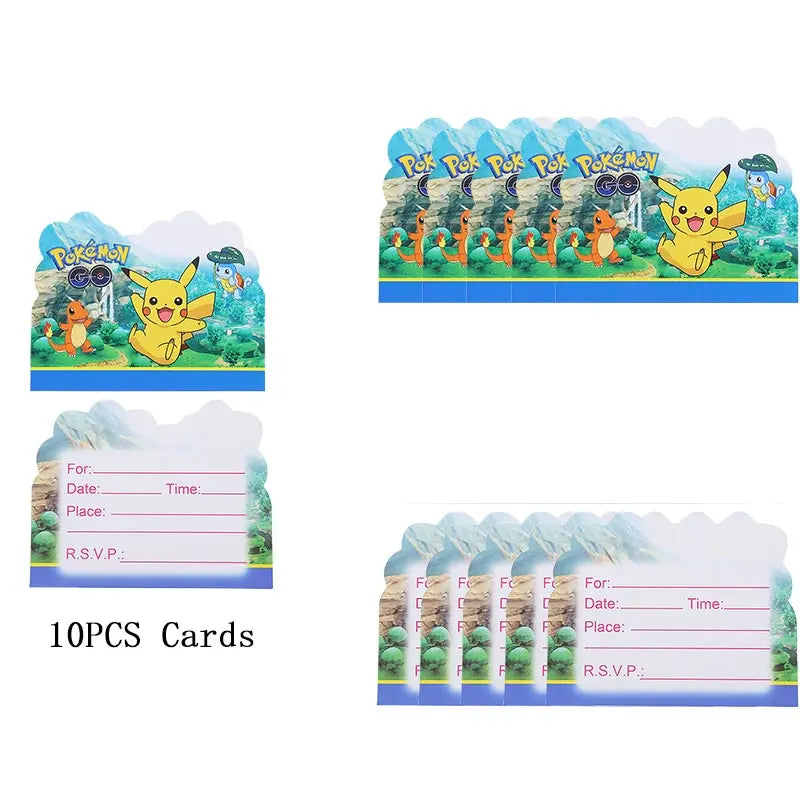 Pokemon Theme Birthday Party