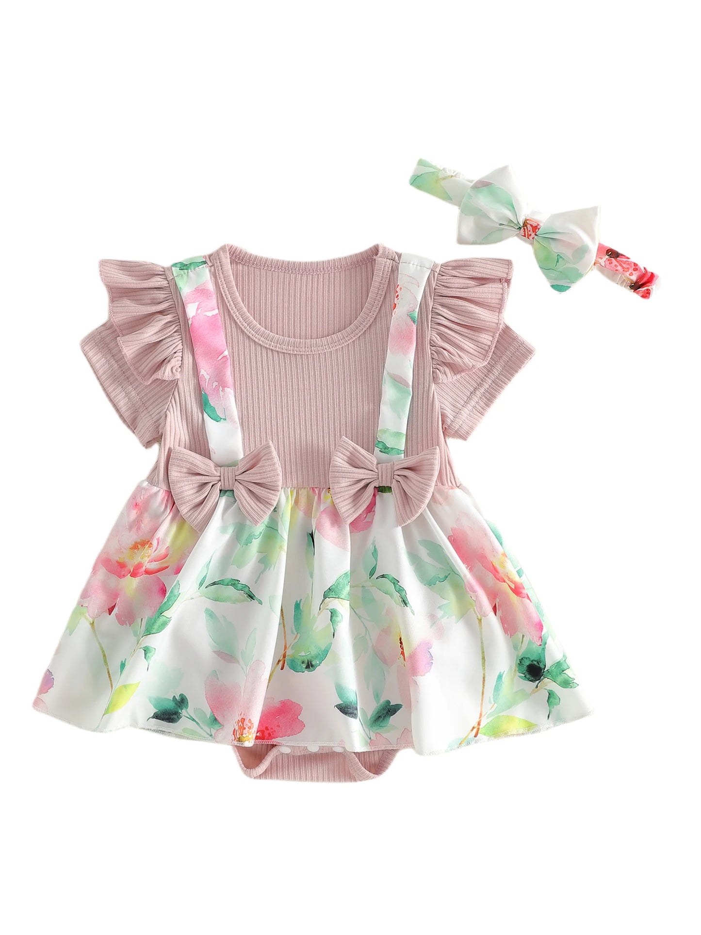 Baby Girl Summer Outfit Floral