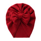 Solid Textured Ribbed Turban Baby