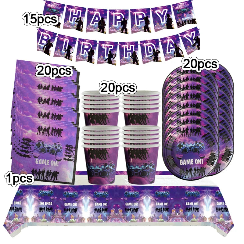 Video Game Fortnitions Birthday