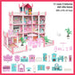 3D DIY Dream Princess Castle Villa