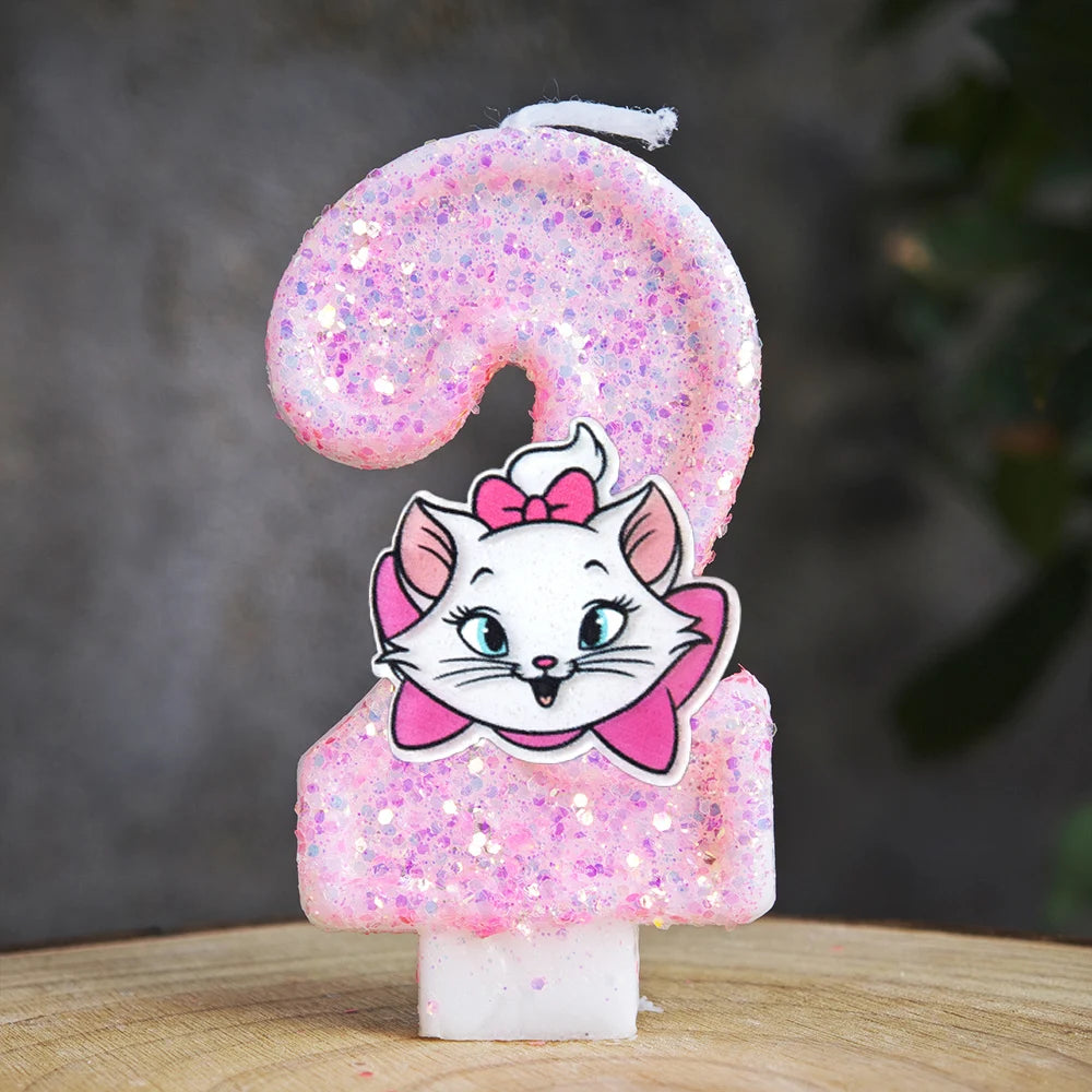 Marie Cat Candle Cartoon