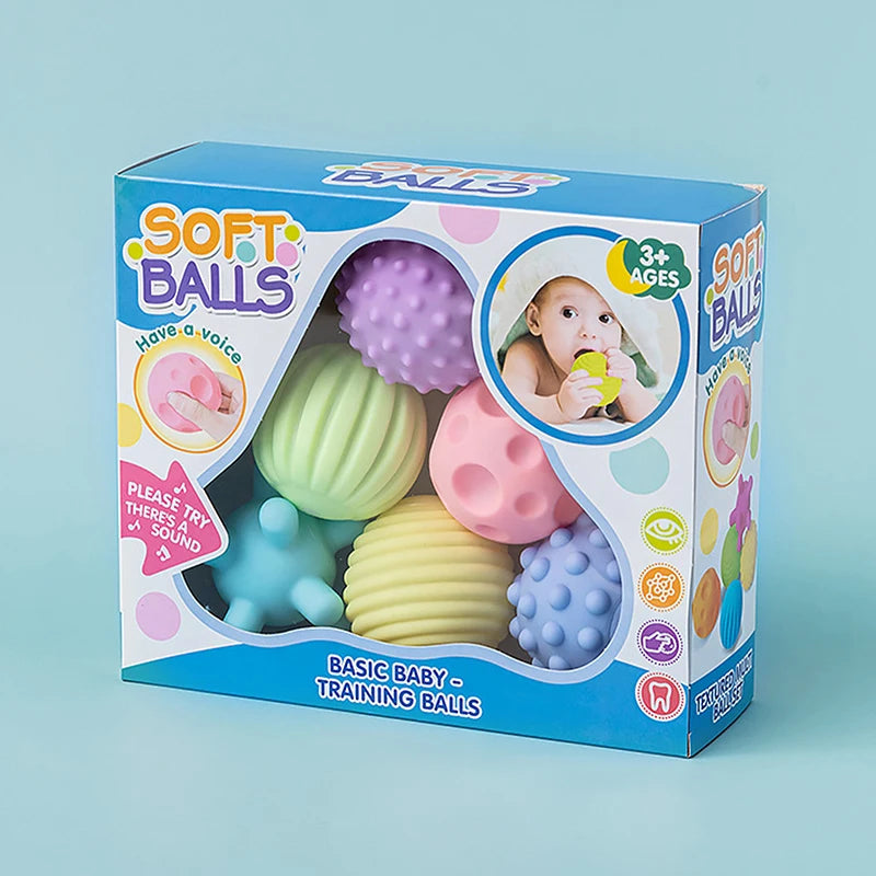 6Pcs Baby Toys Balls