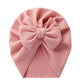 Solid Textured Ribbed Turban Baby