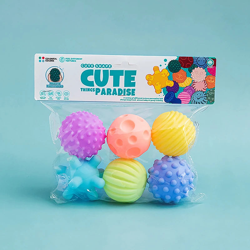 6Pcs Baby Toys Balls