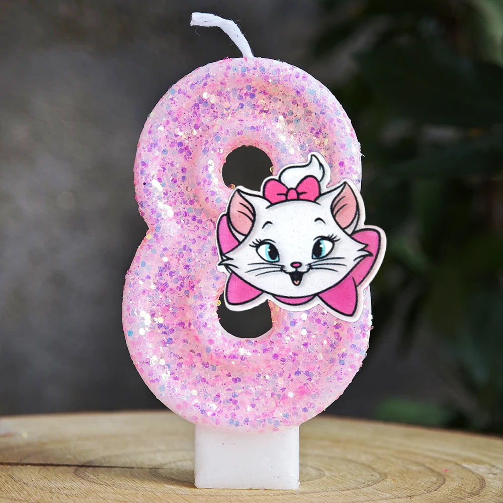 Marie Cat Candle Cartoon