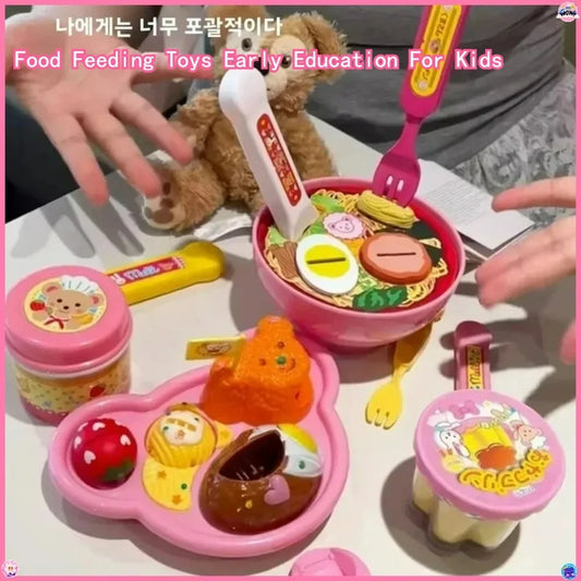 Food Feeding Pudding Feeding