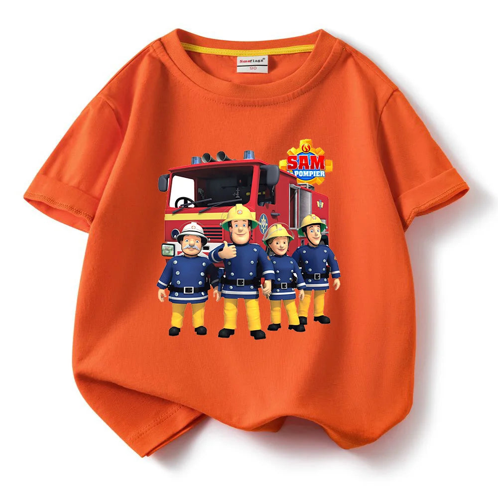 Fireman Sam t-shirt for kids