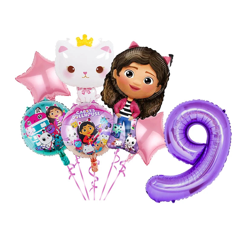 Gabby Dollhouse Birthday Party