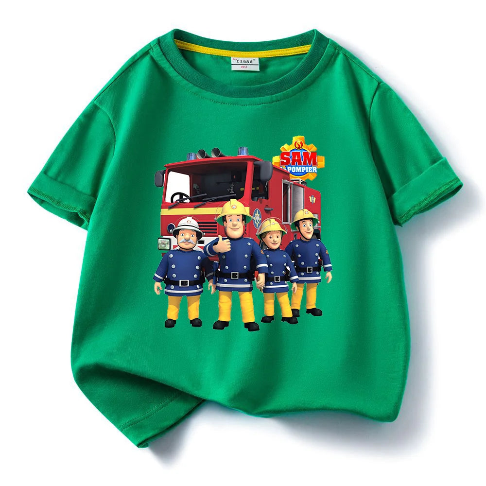 Fireman Sam t-shirt for kids