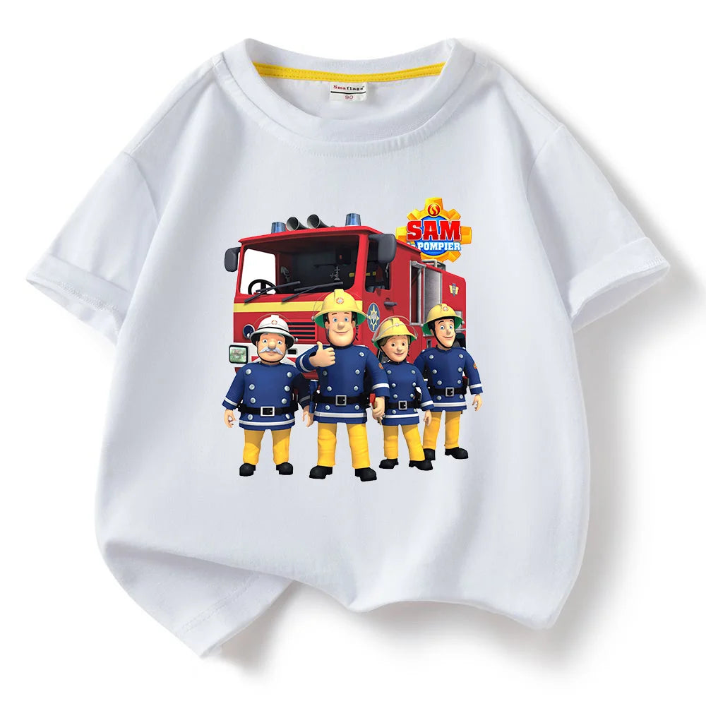 Fireman Sam t-shirt for kids