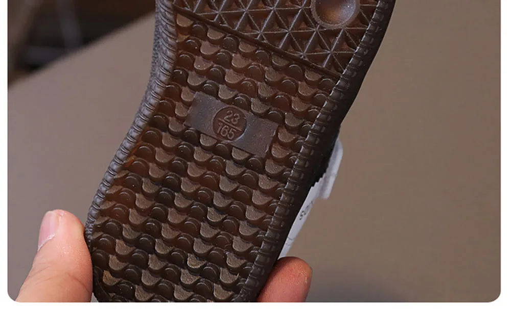 PU Leather Sport Shoes For Children