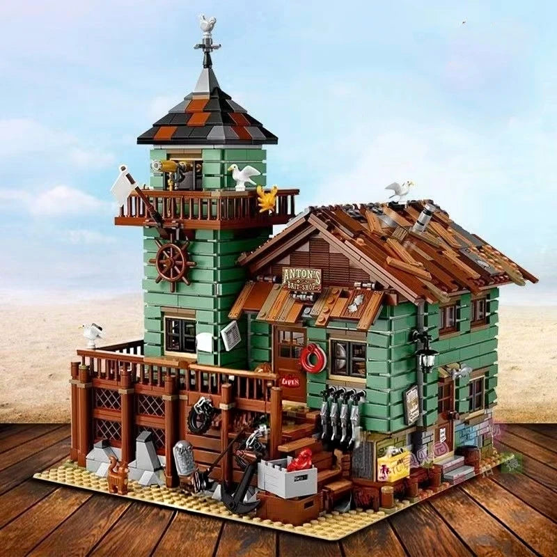 Hut Building Block Set