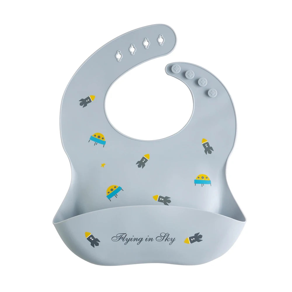 Waterproof Bibs For Kids Feeding