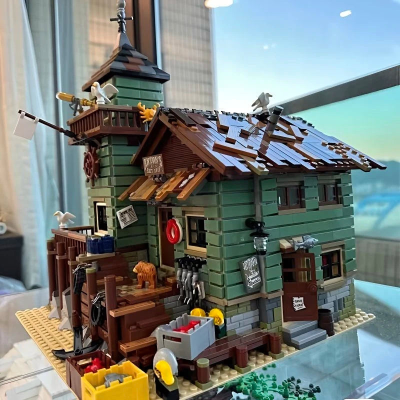 Hut Building Block Set