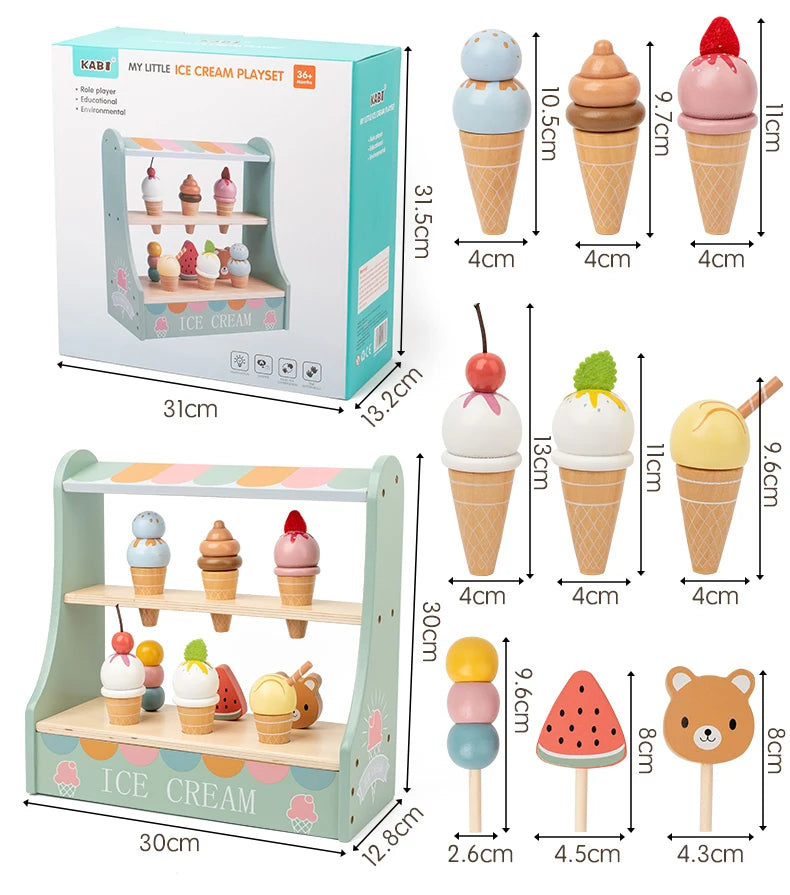 Ice Cream Counter Playset
