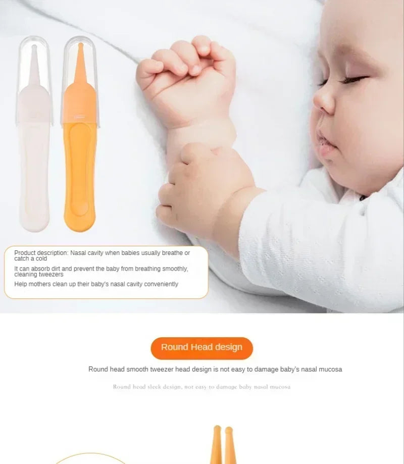 Tweezers Cleaning Forceps Baby Safety