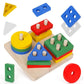 Montessori Toy Wooden Building