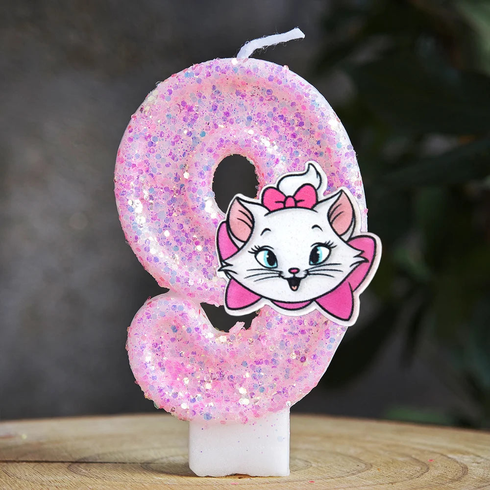 Marie Cat Candle Cartoon