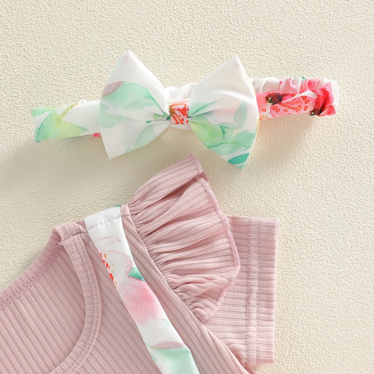 Baby Girl Summer Outfit Floral