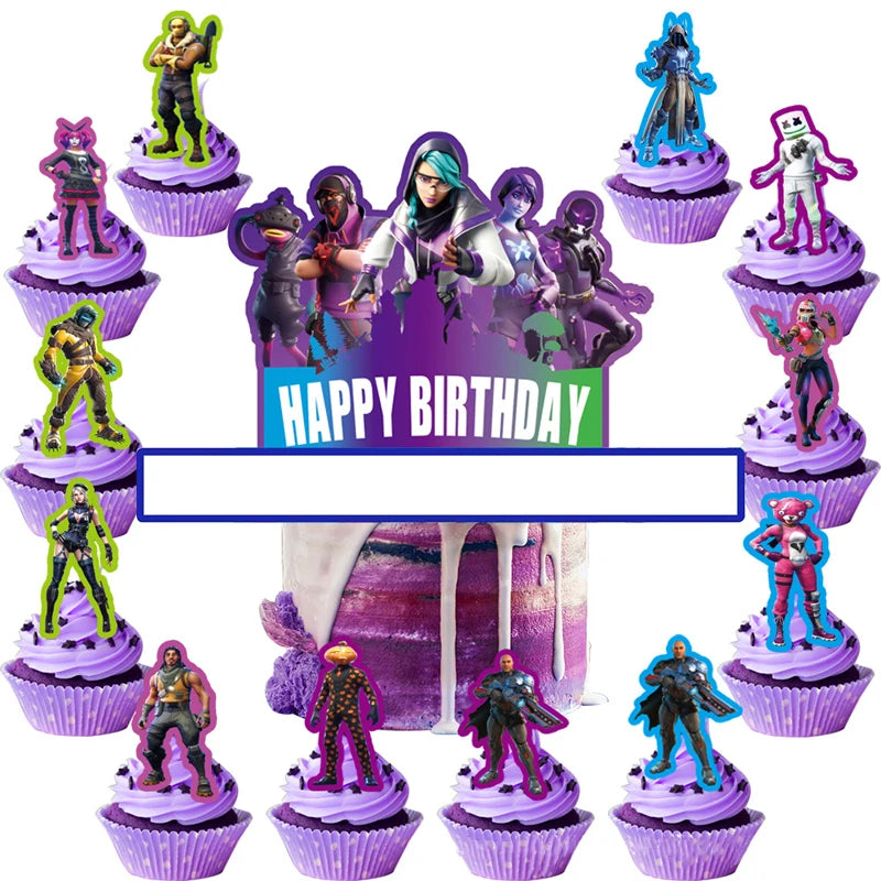 Video Game Fortnitions Birthday