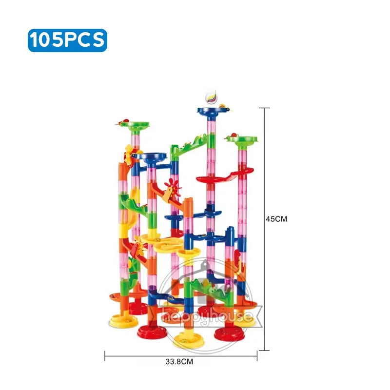 Marble Run Race Track Building