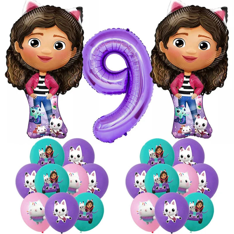 Gabby Dollhouse Birthday Party