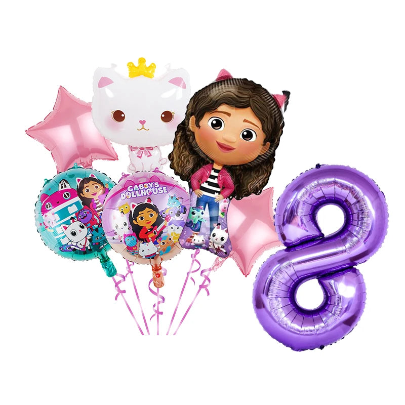 Gabby Dollhouse Birthday Party