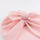 Solid Textured Ribbed Turban Baby