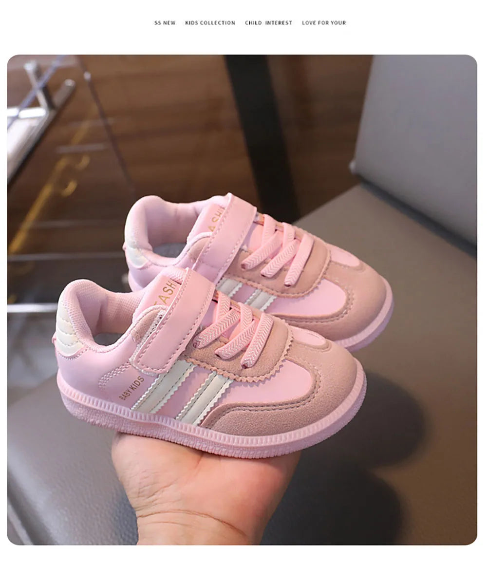 PU Leather Sport Shoes For Children
