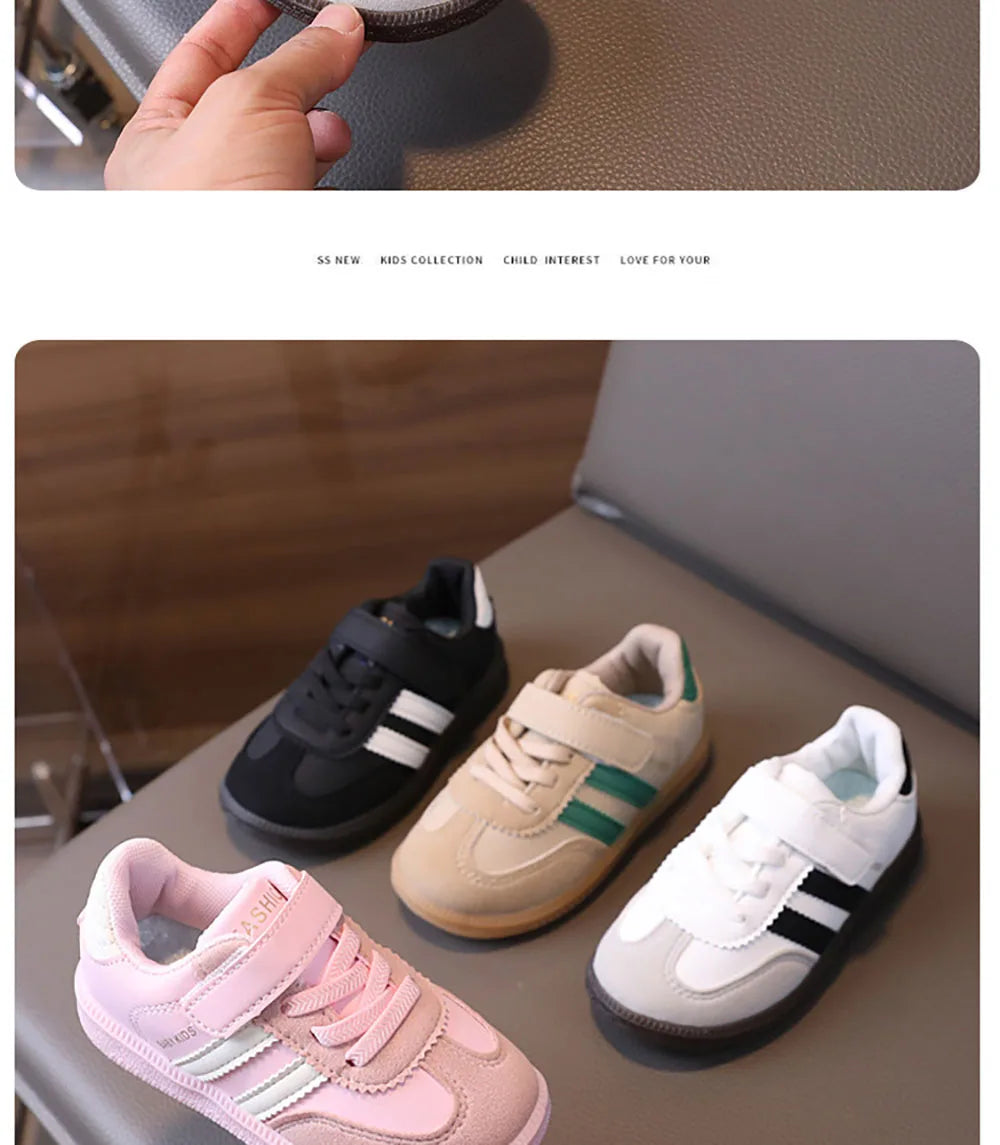 PU Leather Sport Shoes For Children
