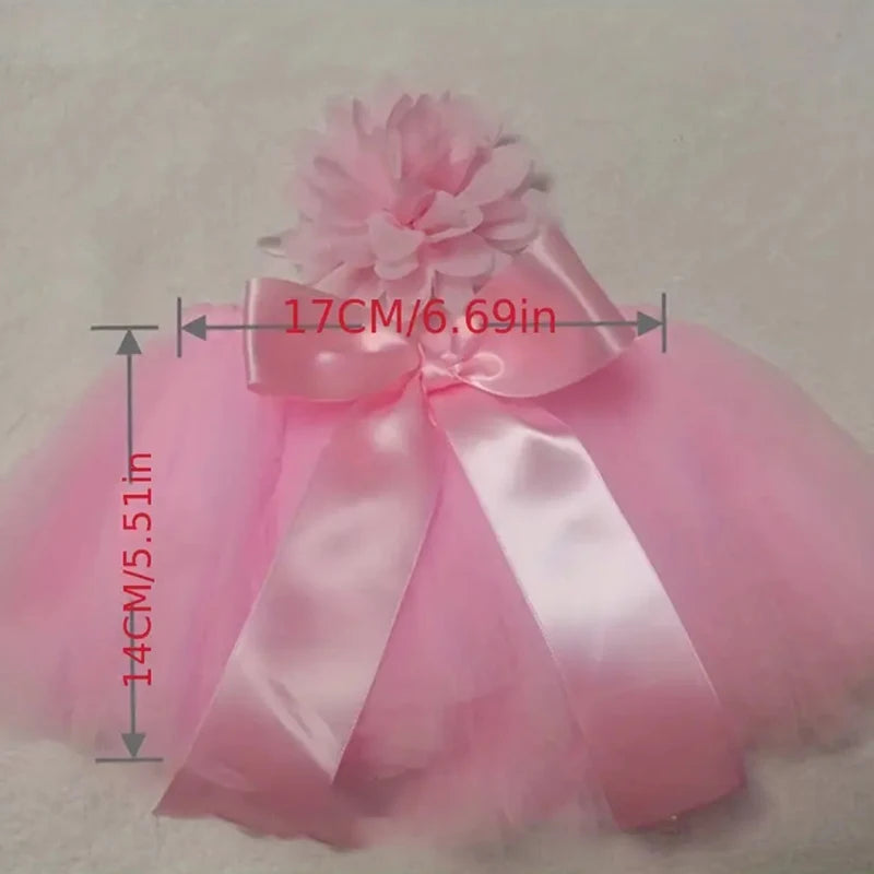 Newborn Baby Sunflower  Skirt,