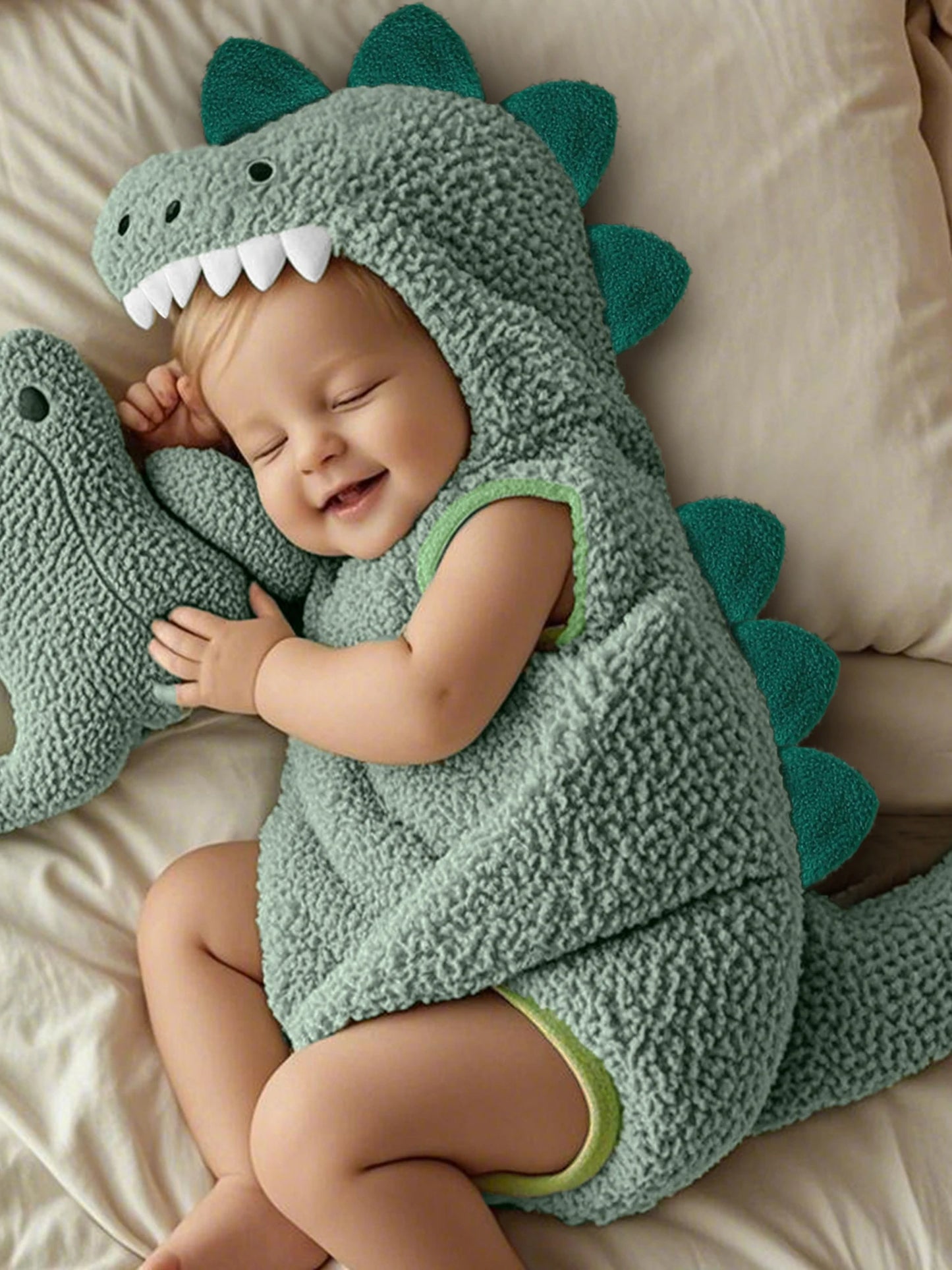 Halloween Newborn Baby Dinosaur