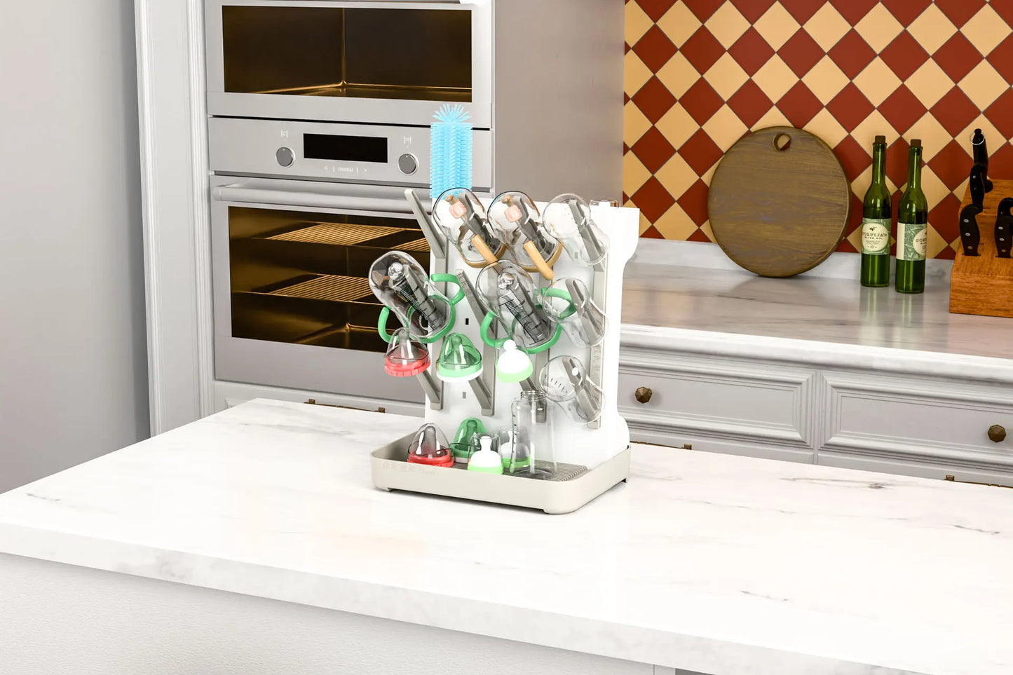 Baby Bottle Drying Rack Vertical Bottle