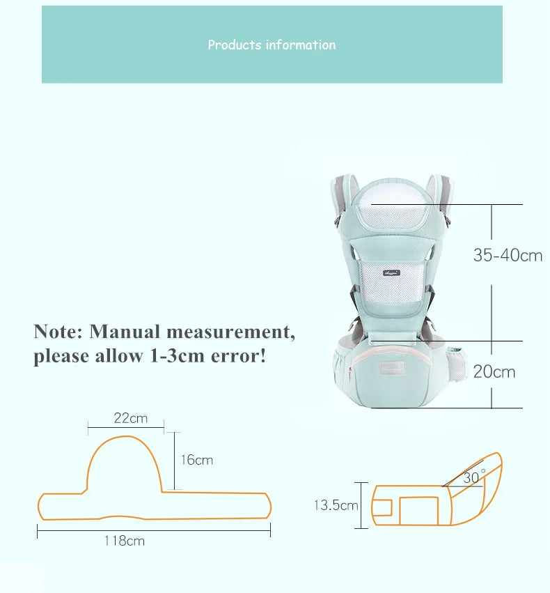 Ergonomic Baby Carrier Backpack