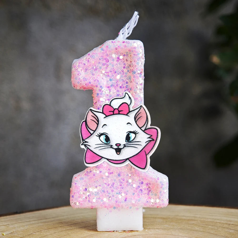 Marie Cat Candle Cartoon