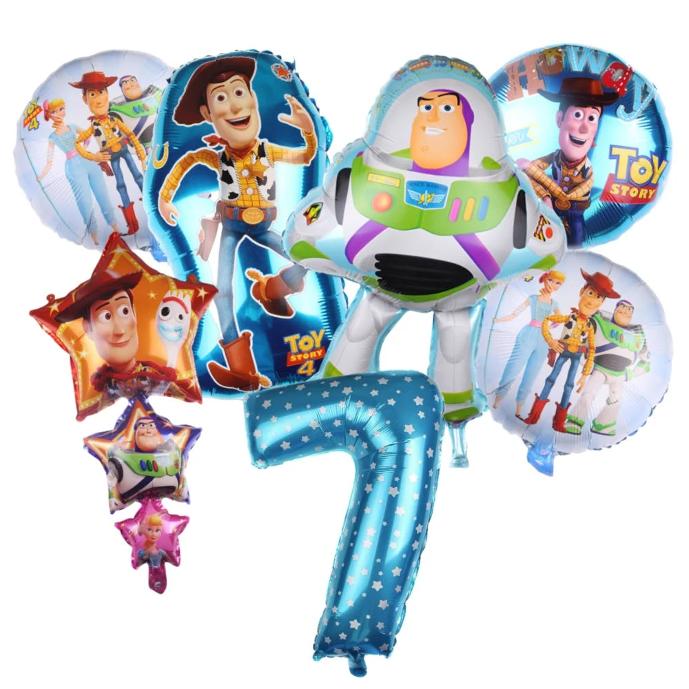 7pcs Toy Story Theme Buzz