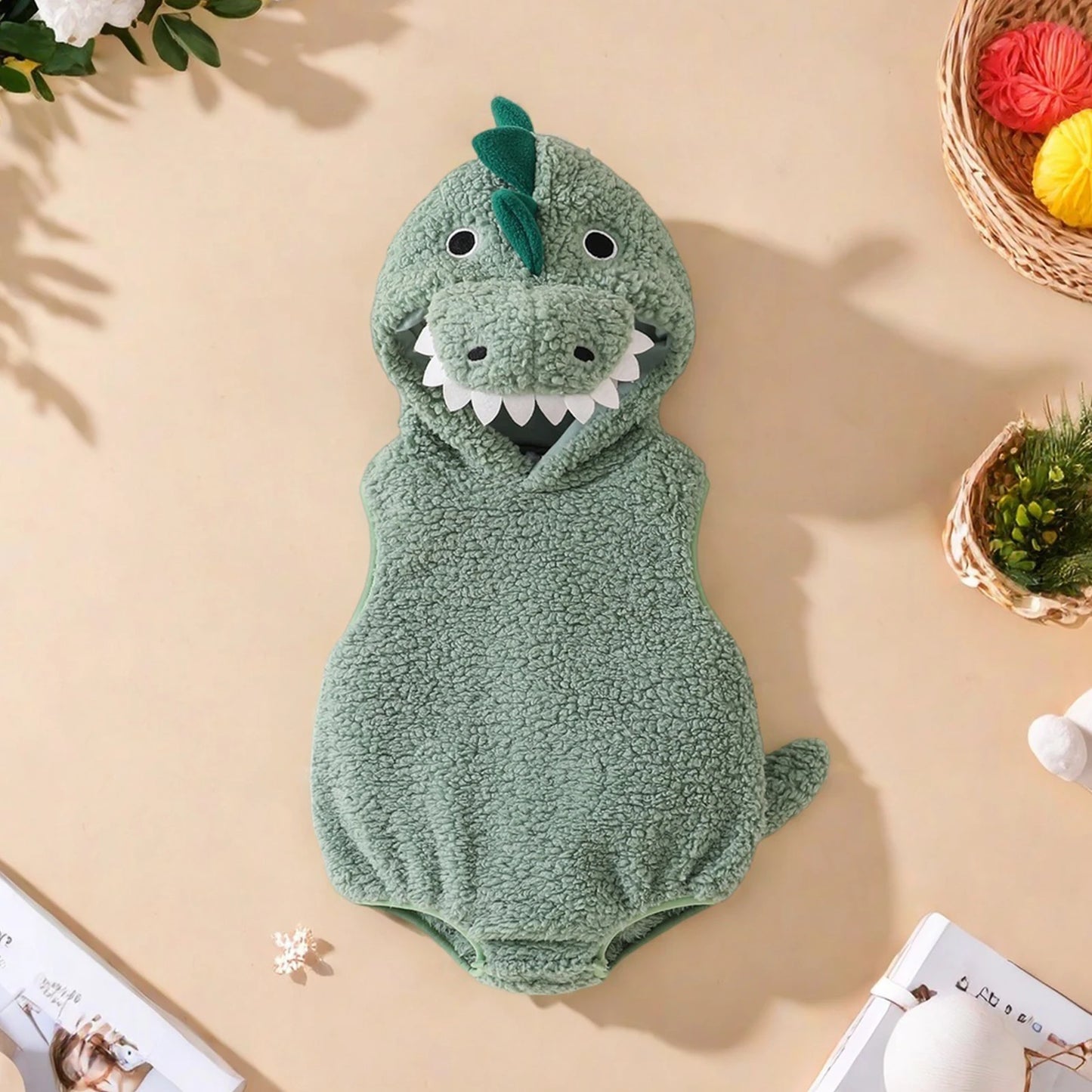 Halloween Newborn Baby Dinosaur