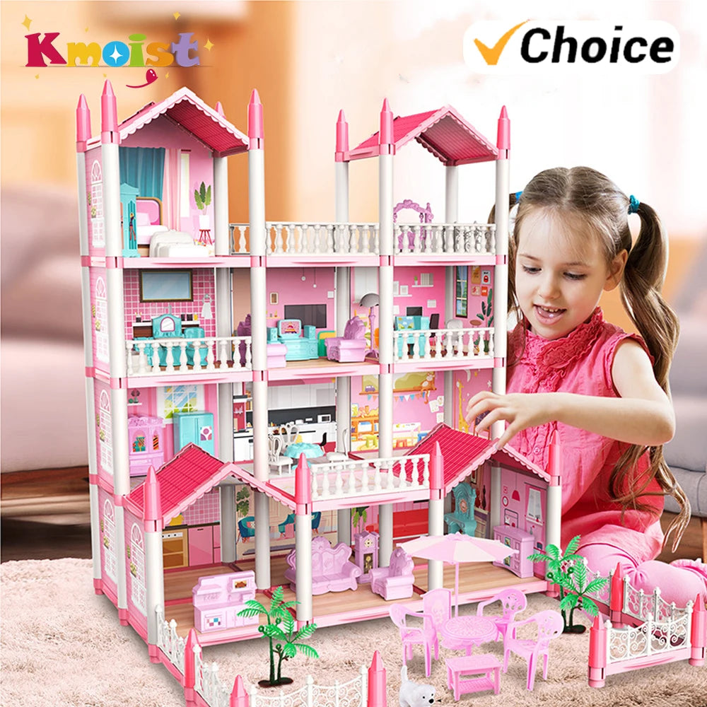 3D DIY Dream Princess Castle Villa