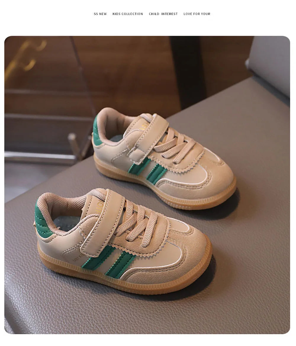 PU Leather Sport Shoes For Children
