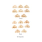 Baby Balloon Milestone Number