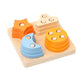 Montessori Toy Wooden Building