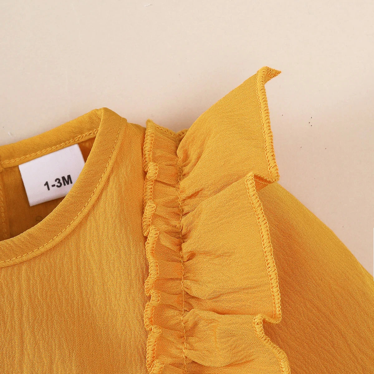 Baby girl Autumn Dress Ruffled Edges