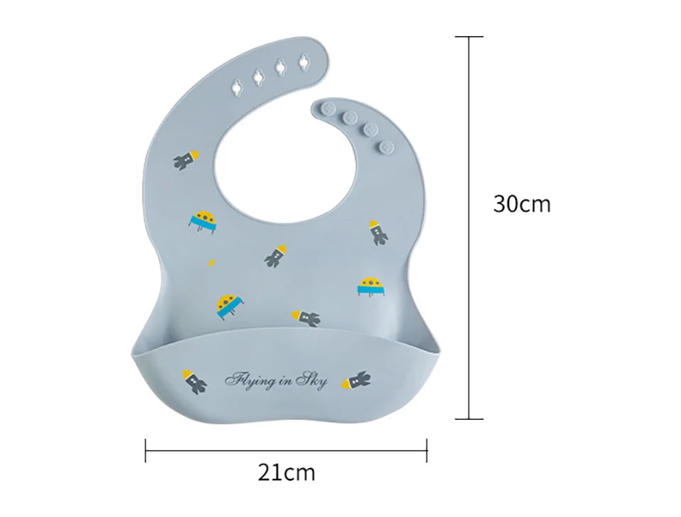 Waterproof Bibs For Kids Feeding