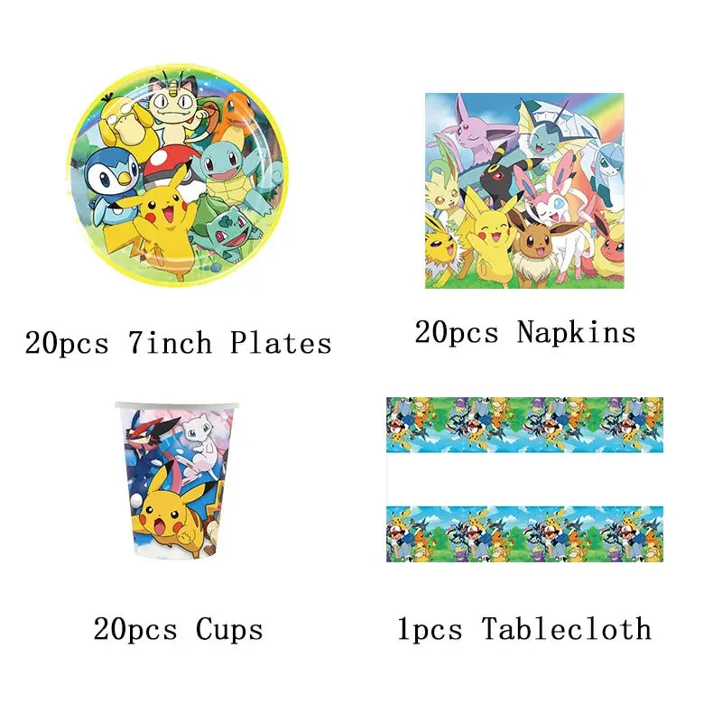 Pokemon Theme Birthday Party