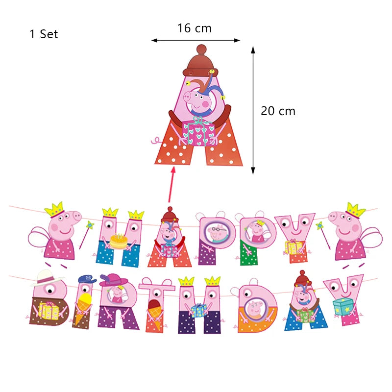 Birthday Party Decoration Aluminum