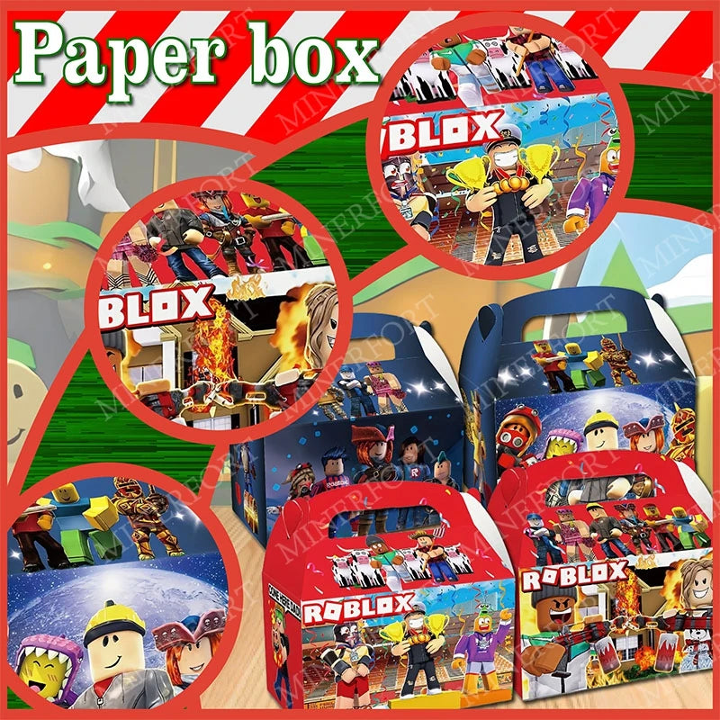 Roblox Boy Paper Box Combination